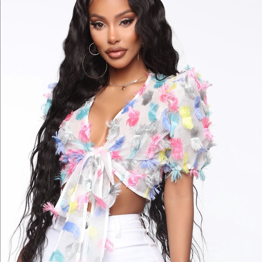 Multicolor top